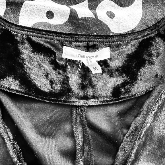 Black Velvet Jacket Women’s M - Picture 6 of 7